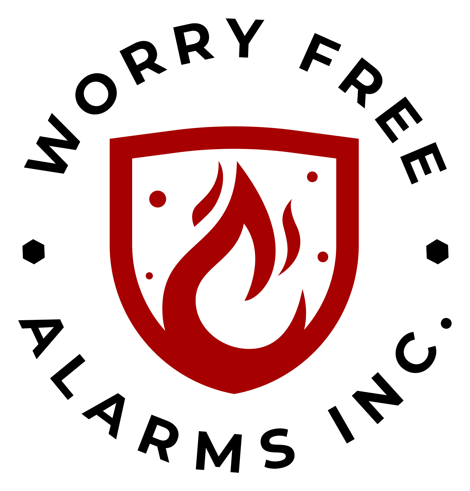 Worry Free Alarms Inc. logo